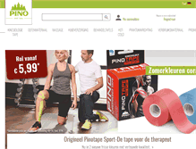 Tablet Screenshot of pinoshop.nl