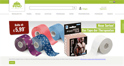 Desktop Screenshot of pinoshop.de