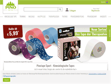 Tablet Screenshot of pinoshop.de